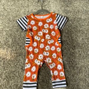 January and June Daisy Stripe Jumper 9-12M New!